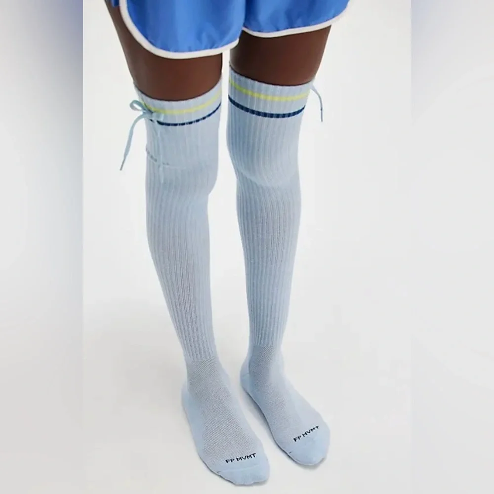 NWT Free People Foul Shot Knee High Socks